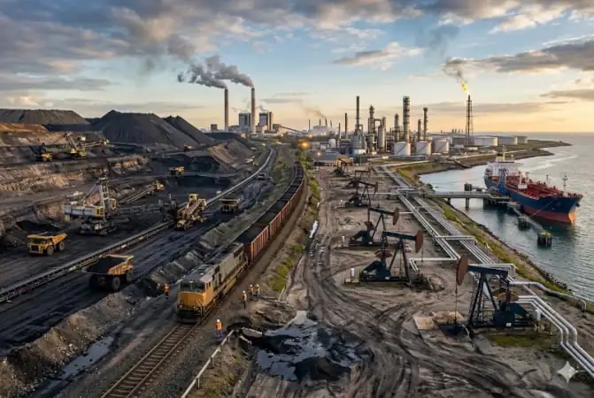 Енергетична залежність світу: нафта і вугілля